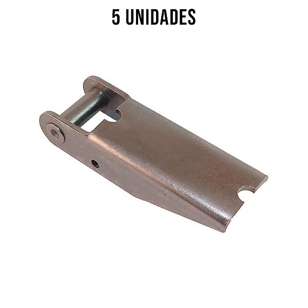 Dobradiça Tombador Sup.155mm Bruta Car. Brasilis Randon-5un