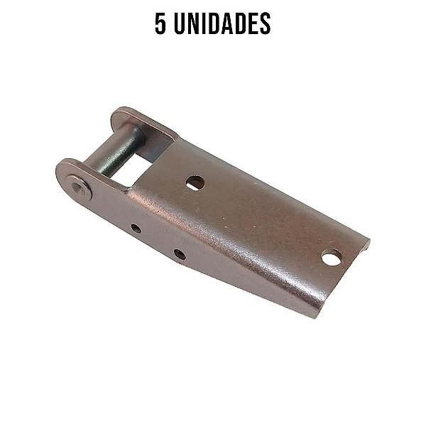 Dobradiça Tombador Superior 155mm Bruta Carreta Randon-5un