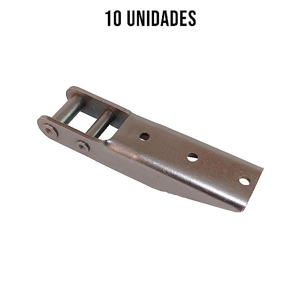 Dobradiça 209mm Bruta Para Tampa Carreta Antiga Randon-10un