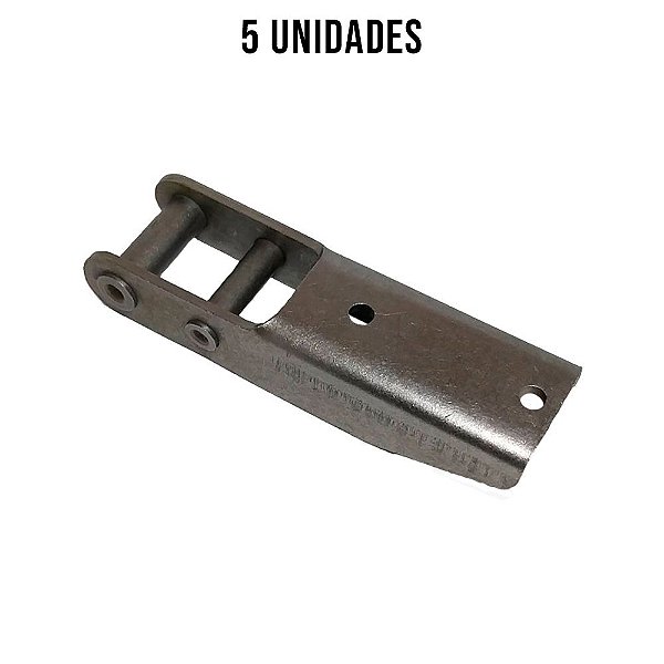Dobradiça 178mm Bruta Para Tampa Carreta Randon - 5un