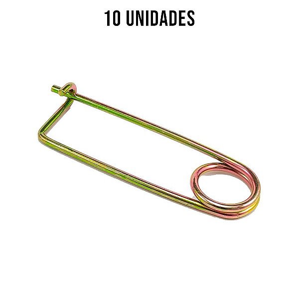 Joana 3 Ø 90mm Zincado Amarelo - 10un