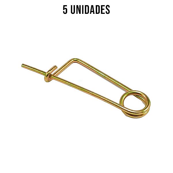 Joana 2,5 Ø 60mm Zincado Amarelo - 5un