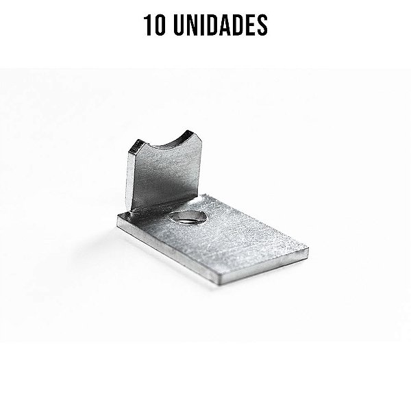 Aranha Do Asoalho Carreta Randon Zincado Branco - 10un
