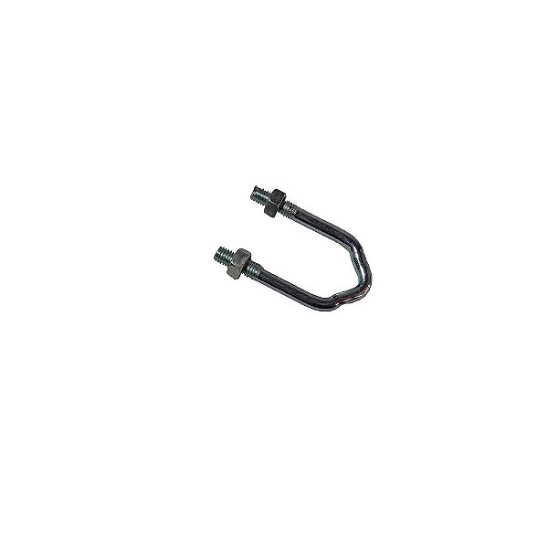 Presilha W Especial M8 Com Porca Zincado Branco
