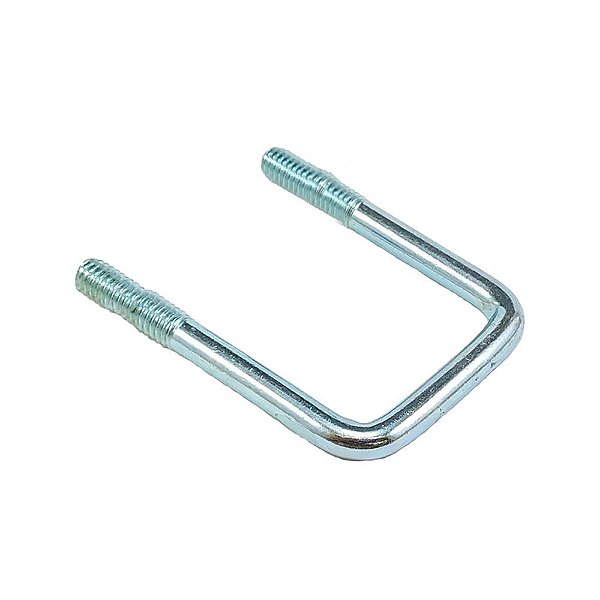 Presilha U 40mm Sem Porca Zincado Branco