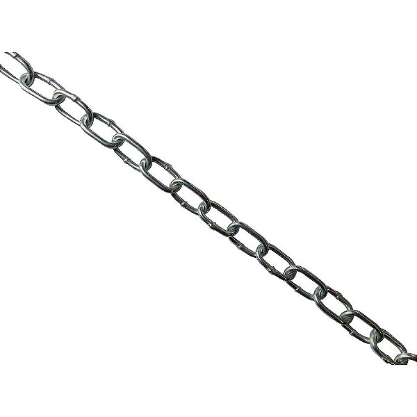 Corrente Galvanizada Branca 5mm X 53m