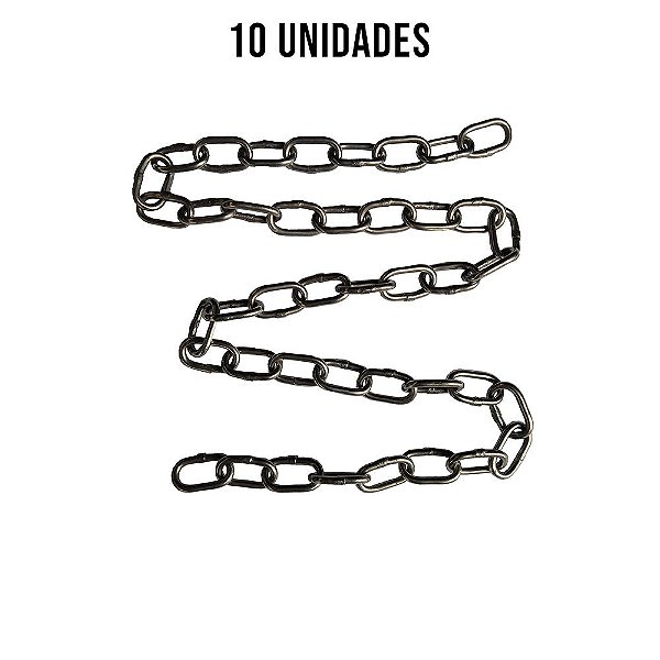 Corrente Polida Para Carga 5,0mm X 1,3m - 10un