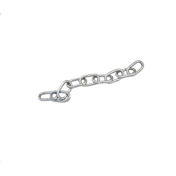 Corrente Para Pino 3,0mm 9 Elos Zincado Branco