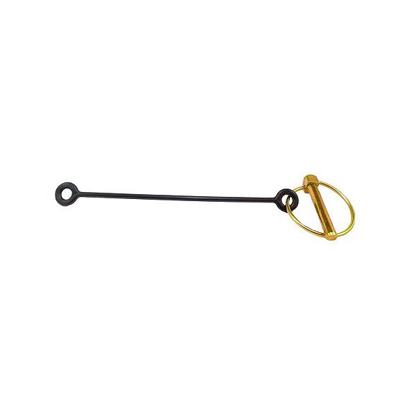 Pino Quebra Dedo 5/16" X 2 C/ Cinta Plastica Zincado Amarelo