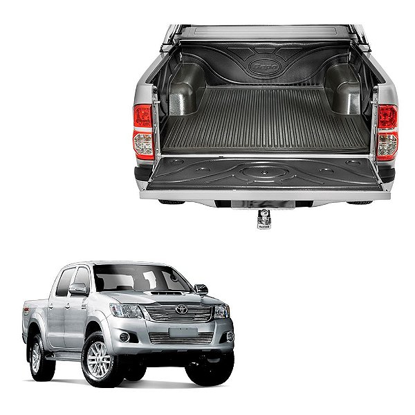 Protetor Caçamba Hilux 2013 2014 2015 Com Tampa