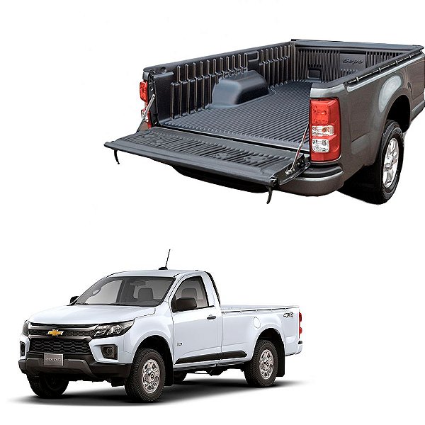Protetor Caçamba S10 2015 2016 2017 Cabine Simples Com Tampa