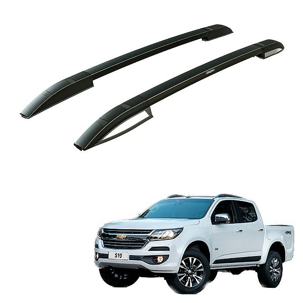 Rack Teto Longarina S10 2017 2018 2019 2020 2021 Alumínio PT
