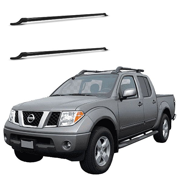 Grade Barra Vidro Frontier 2003 2004 2005 2006 Preto Duplo