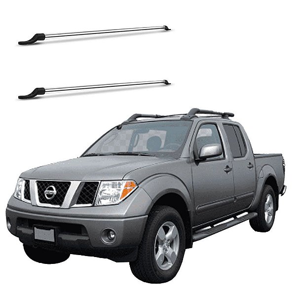 Grade Barra Vidro Frontier 2003 2004 2005 2006 Cromo Duplo