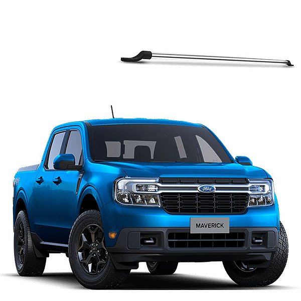 Grade Barra Vidro Maverick 2022 2023 Cromo ST