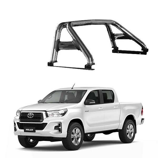 Santo Antonio Hilux 2010 2011 2012 2013 2014 Duplo Cromo