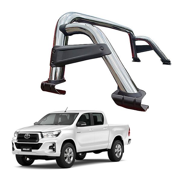 Santo Antonio Hilux 2017 2018 2019 2020 2021 2022 Cromo ST