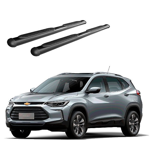 Estribo Tracker 2020 2021 2022 Oval Preto