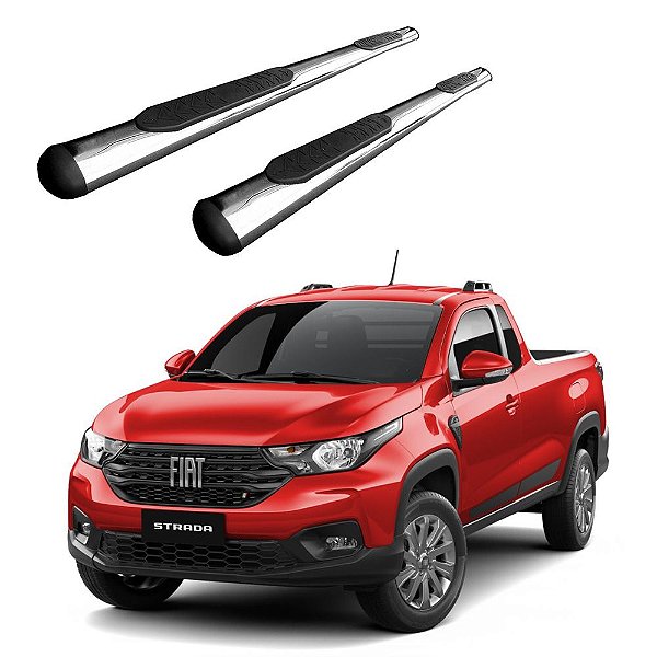 Estribo Strada 2021 2022 Oval Cromo
