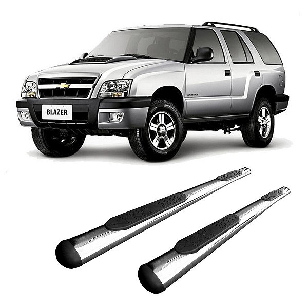 Estribo Blazer 2005 2006 2007 2008 2009 2010 2011 Oval Cromo