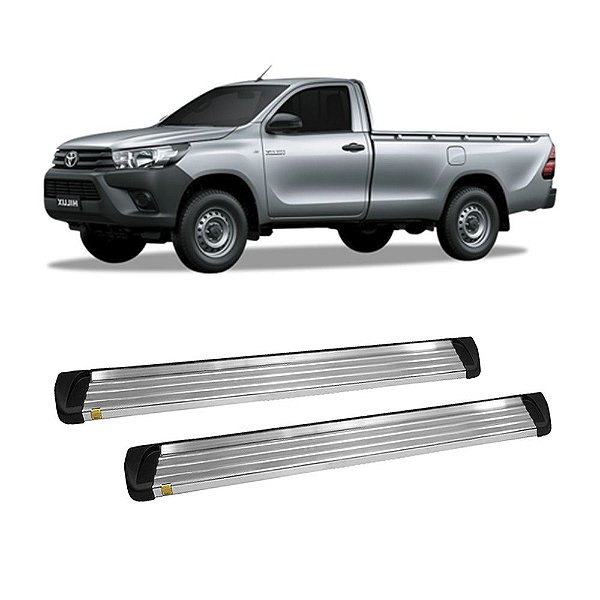 Estribo Hilux 2011 2012 2013 2014 2015 CS Alumínio Polido