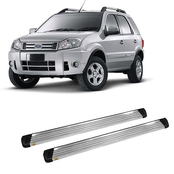 Estribo EcoSport 2008 2009 2010 2011 2012 Alumínio Polido
