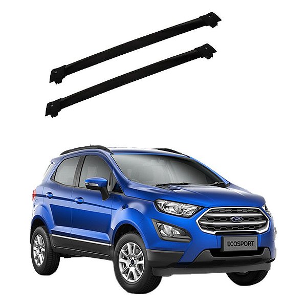 Travessa Rack Teto EcoSport 2013 2014 2015 2016 2017 Preto