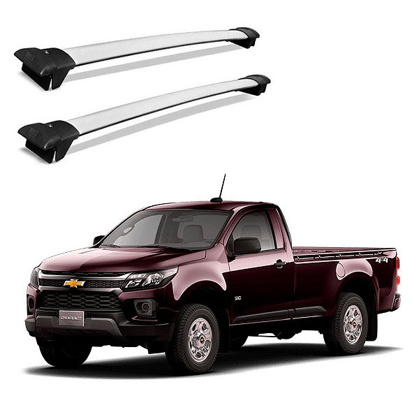 Travessa Rack Teto S10 2012 2013 2014 2015 2016 2017 Prata