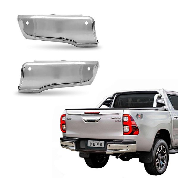 Ponteira Para-Choque Hilux 2016 2017 2018 C/ Furação