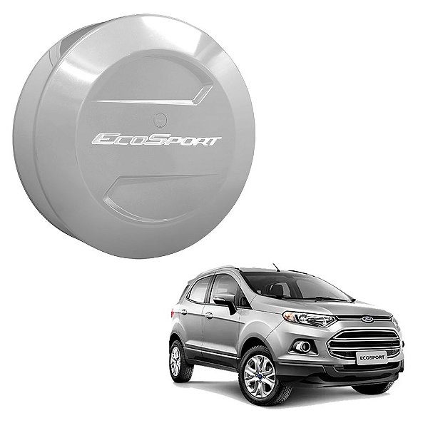 Capa Estepe Ecosport 2007 2008 2009 2010 - Prata Dublin