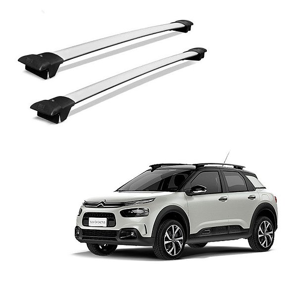 Travessa Bagageiro C4 CACTUS SHINE 2015 2016 2017 2018 Prata