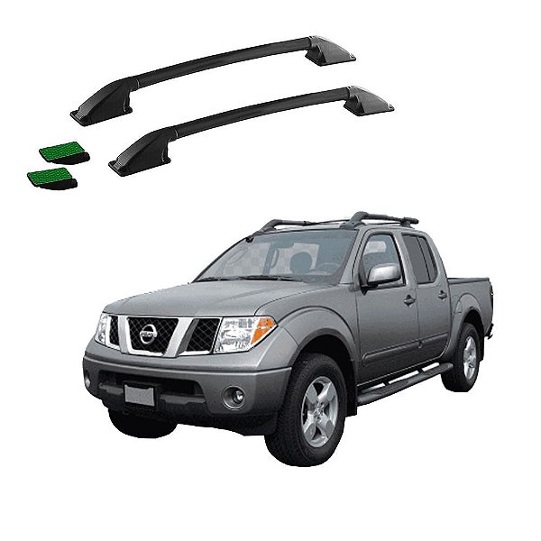 Rack Teto Longarina Frontier 2005 2006 2007 Preto Colado