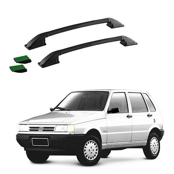 Rack Teto Longarina Uno 2007 2008 2009 2010 Preto Colado