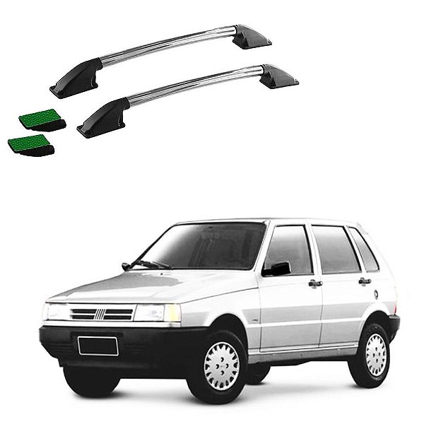 Rack Teto Longarina Uno 2002 2003 2004 2005 Cromo Colado