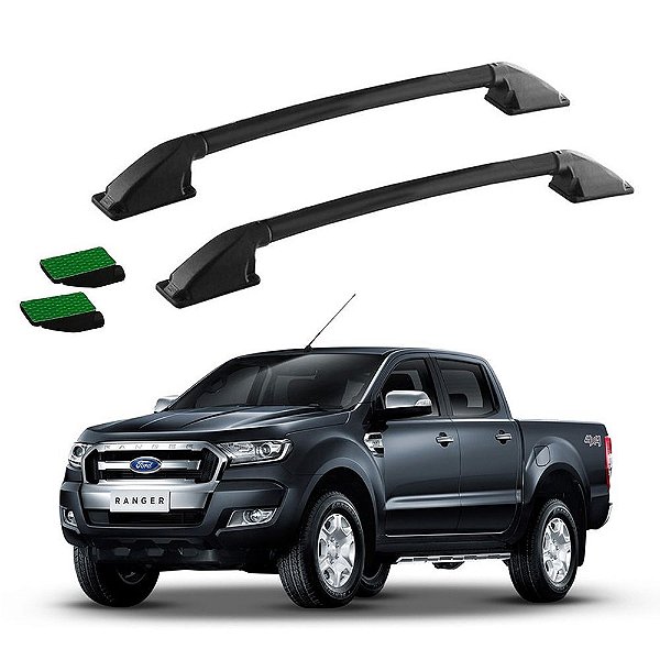 Rack Teto Longarina Ranger 2019 2020 2021 2022 Preto Colado