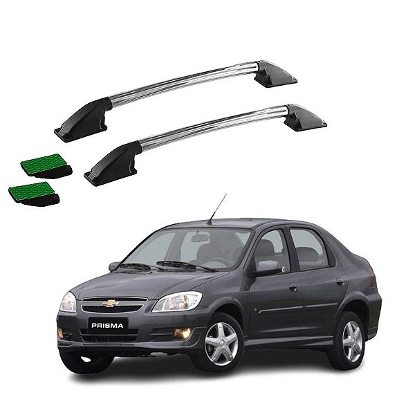 Rack Teto Longarina Prisma 2007 2008 Cromo Tubular Colado