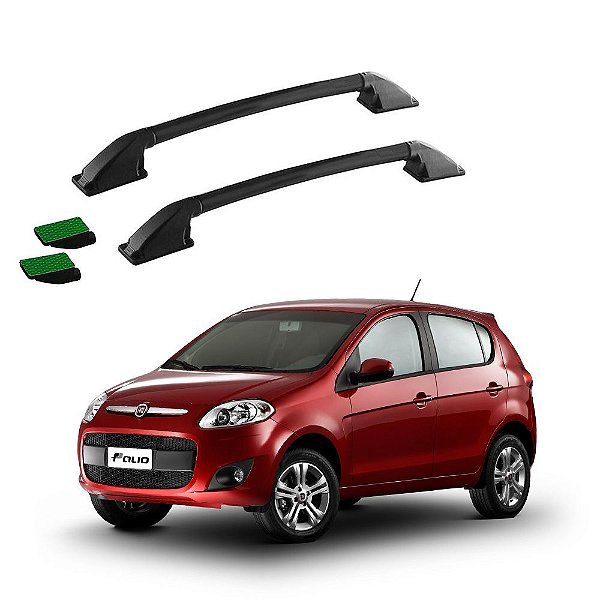 Rack Teto Longarina Palio 2013 2014 2015 2016 Preto Colado