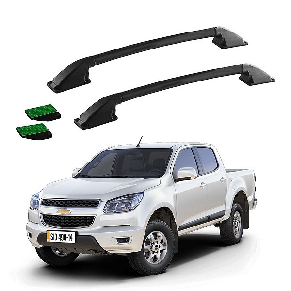 Rack Teto Longarina S10 2012 2013 2014 2015 Preto Colado