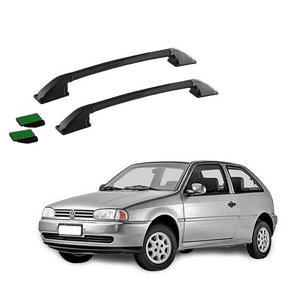 Rack Teto Longarina Gol G2 1998 1999 2000 2001 Preto Colado