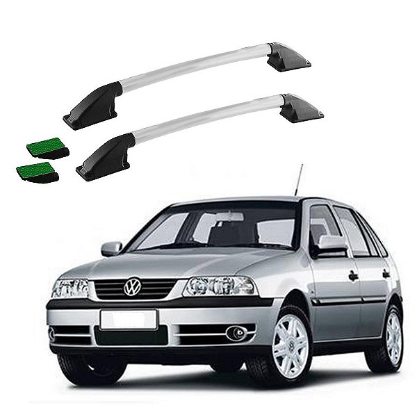 Rack Teto Longarina Gol G3 1999 2000 2001 2002 Prata Colado