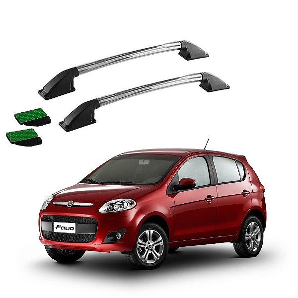 Rack Teto Longarina Palio 2013 2014 2015 2016 Cromo Colado