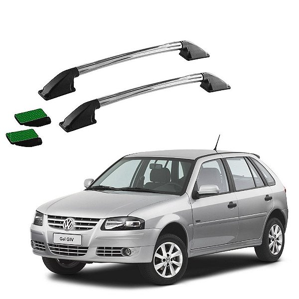 Rack Teto Longarina Gol G4 2009 2010 2011 2012 Cromo Colado