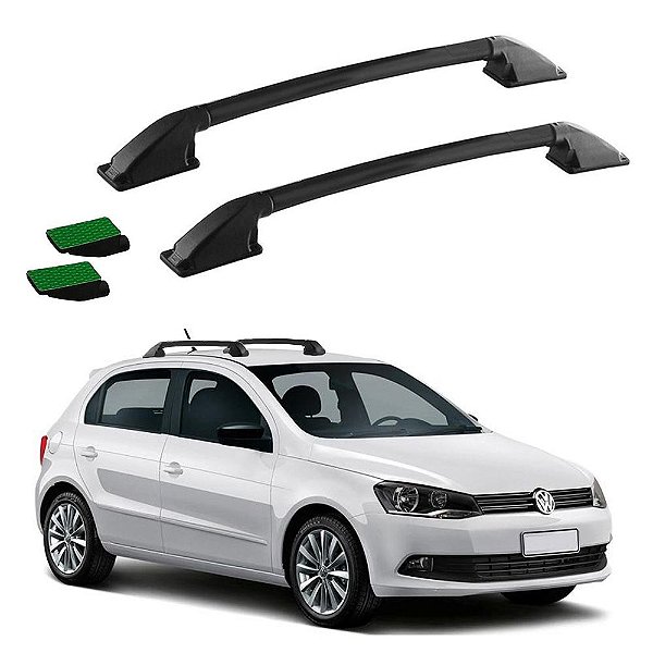 Rack Teto Longarina Gol G7 2016 2017 2018 Preto Colado