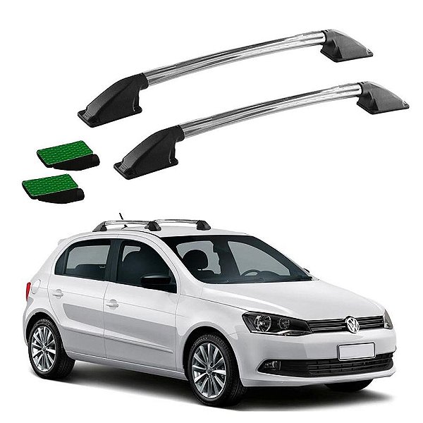 Rack Teto Longarina Gol G5 2008 2009 2010 2011 Cromo Colado