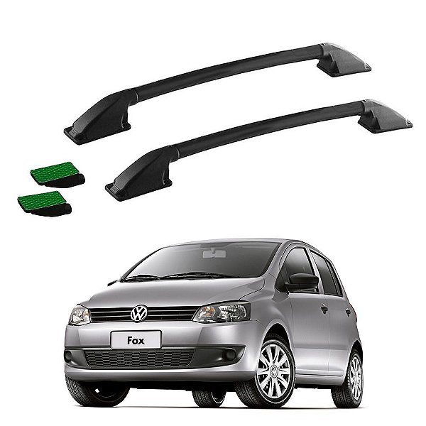 Rack Teto Longarina Fox 2003 2004 2005 2006 Preto Colado