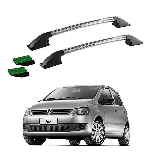 Rack Teto Longarina Fox 2007 2008 2009 2010 Cromo Colado