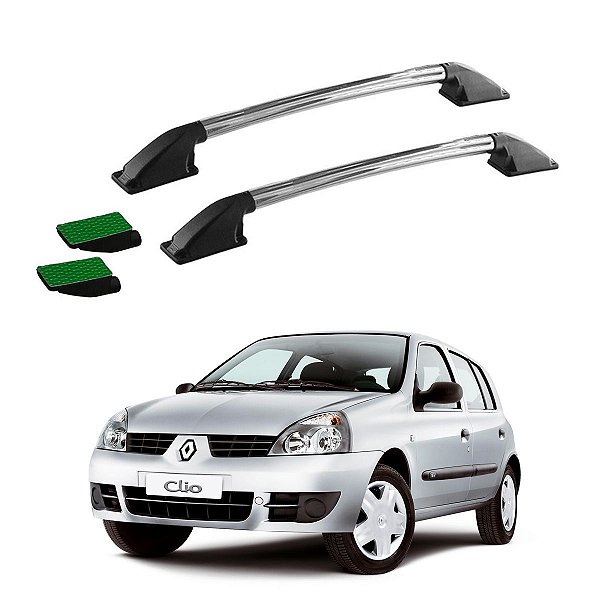 Rack Teto Longarina Clio 2003 2004 2005 2006 Cromo Colado