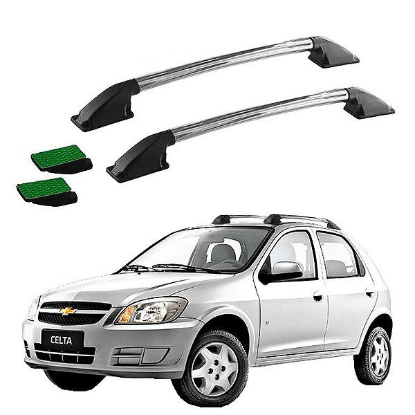 Rack Teto Longarina Celta 2006 2007 Cromo Tubular Colado