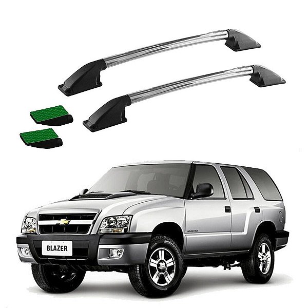 Rack Teto Longarina Blazer 2008 2009 2010 2011 Cromo Colado