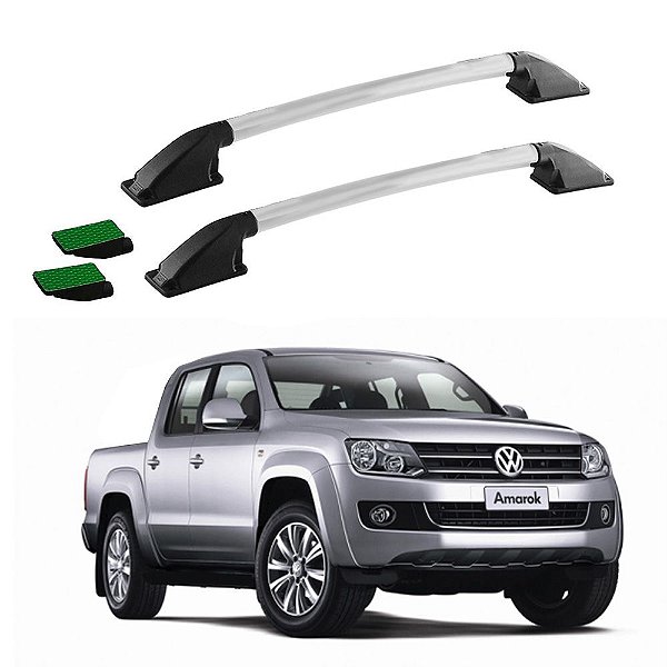 Rack Teto Longarina Amarok 2019 2020 2021 CD Prata Colado